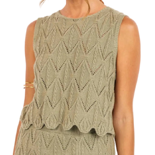 Sage the Label Succulent Sweater Tank WOMEN - Clothing - Tops - Sleeveless Sage The Label
