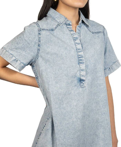 Hooey Women's Denali Denim Chambray Dress WOMEN - Clothing - Dresses Hooey