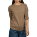 Dylan Julia Knit Top - Light Olive WOMEN - Clothing - Tops - Long Sleeved Dylan
