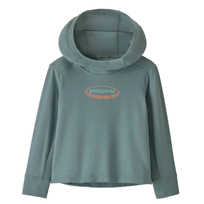 Patagonia Baby's Capilene Silkweight Hoodie - Blue Sage KIDS - Girls - Clothing - Tops - Long Sleeve Tops Patagonia