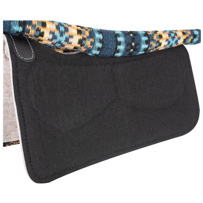 Classic Equine Zone Series Wool Top Barrel Pad Tack - Saddle Pads Classic Equine