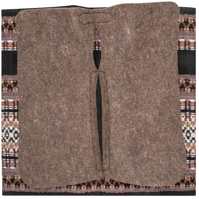 Classic Equine Contour Blanket Top Alpaca Pad - 34"x38" Tack - Saddle Pads Classic Equine