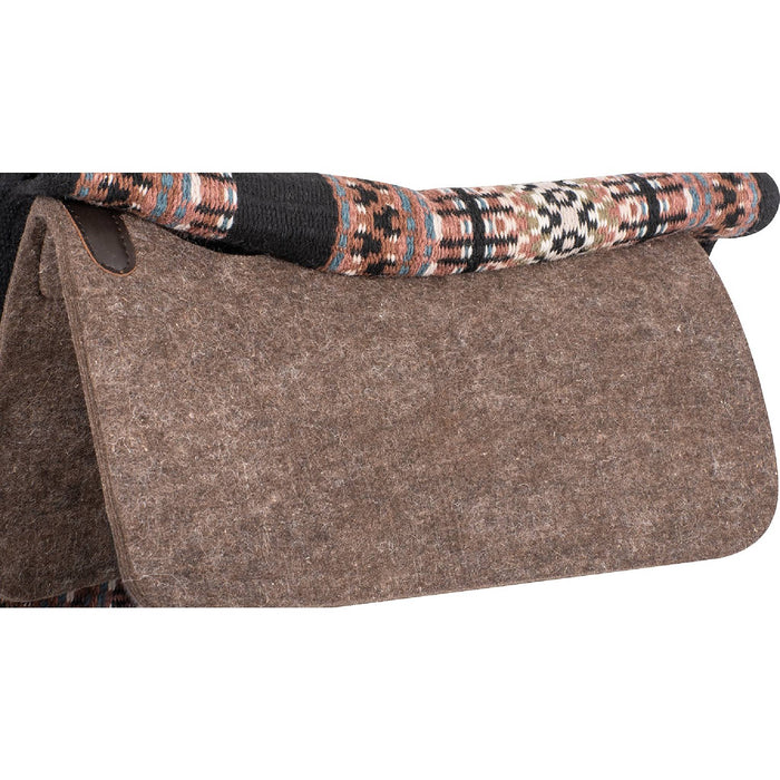 Classic Equine Contour Blanket Top Alpaca Pad - 34"x38" Tack - Saddle Pads Classic Equine