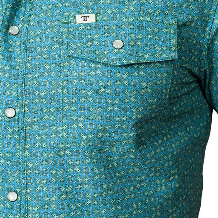 Ferrell Brand Miles Pearl Snap Shirt