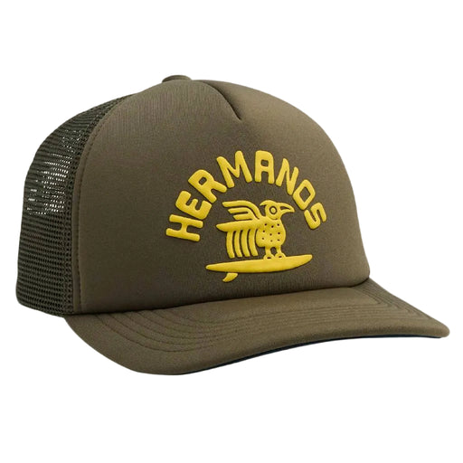 Howler Bros Foam Dome Surfbird Rifle Green Hat HATS - BASEBALL CAPS Howler Bros