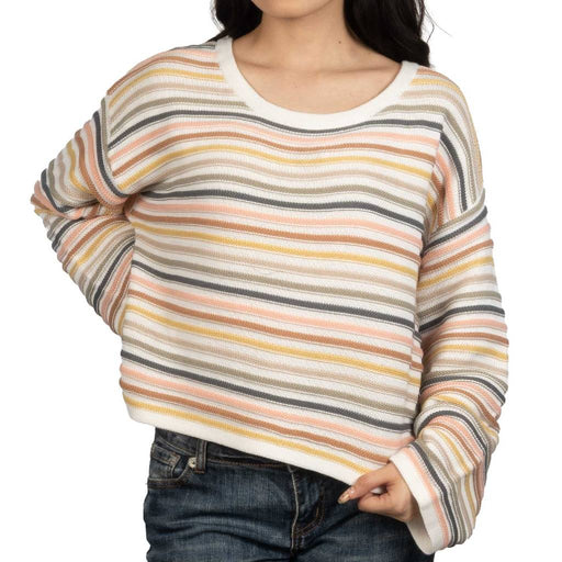 Sage The Label Women's Abigail Stripe Sweater WOMEN - Clothing - Sweaters & Cardigans Sage The Label