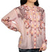 Johnny Was Karol Romance Rose Shirt WOMEN - Clothing - Tops - Long Sleeved Johnny Was Collection