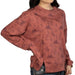 Rock & Roll Denim Women's Conversational Rust Pullover WOMEN - Clothing - Pullovers & Hoodies Panhandle