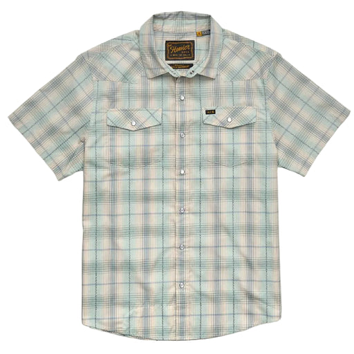Howler H Bar B Plaid Snap Shirt MEN - Clothing - Shirts - Short Sleeve Howler Bros