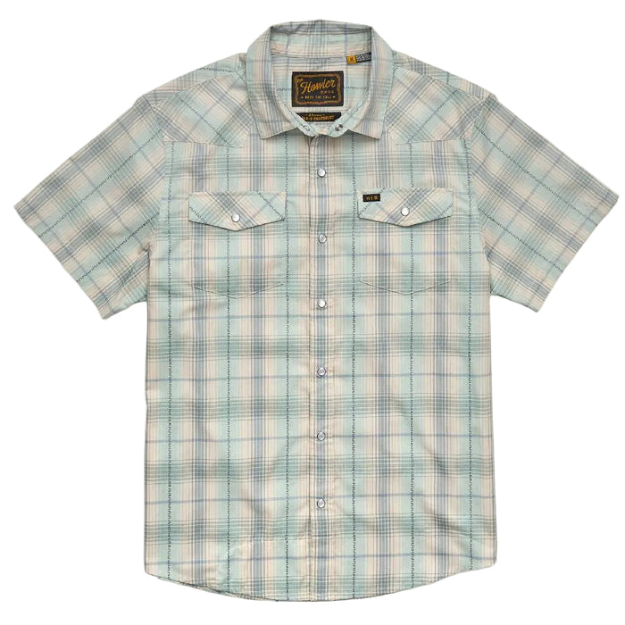 Howler H Bar B Plaid Snap Shirt MEN - Clothing - Shirts - Short Sleeve Howler Bros