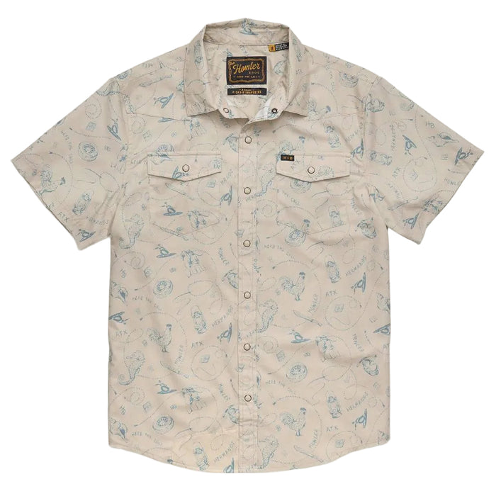 Howler H Bar B Snap Shirt MEN - Clothing - Shirts - Short Sleeve Howler Bros