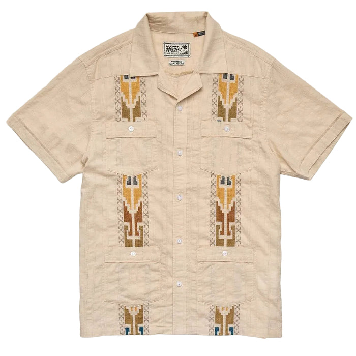 Howler Guayabera Button Down Shirt MEN - Clothing - Shirts - Short Sleeve Howler Bros