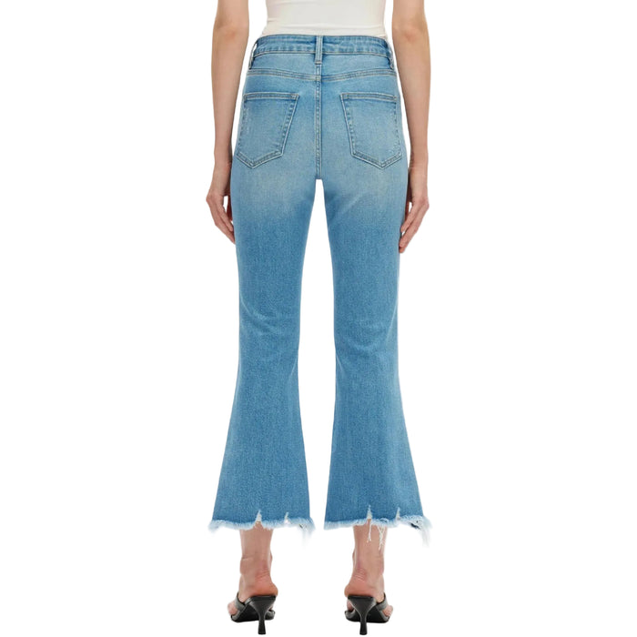 Bayeas High Rise Flare Jean