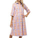 Uncle Frank Plaid Mini Swing Dress WOMEN - Clothing - Dresses Uncle Frank