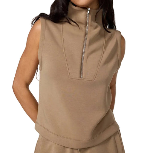 MPG Dreamweave 1/2 Zip Tank Top WOMEN - Clothing - Tops - Sleeveless MPG Sport