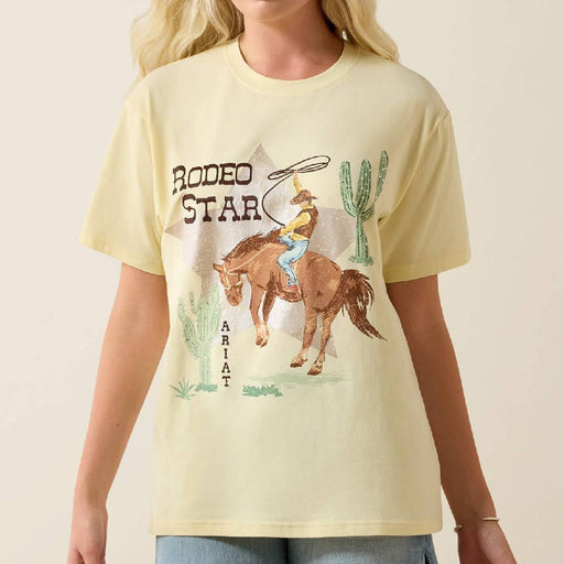 Ariat Women's Rodeo Star Boyfriend Tee WOMEN - Clothing - Tops - Short Sleeved Ariat Clothing