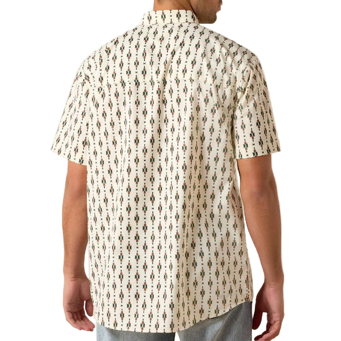 Ariat Men's Aztec Print 360 Airflow Classic Fit Button Down Shirt MEN - Clothing - Shirts - Short Sleeve Ariat Clothing