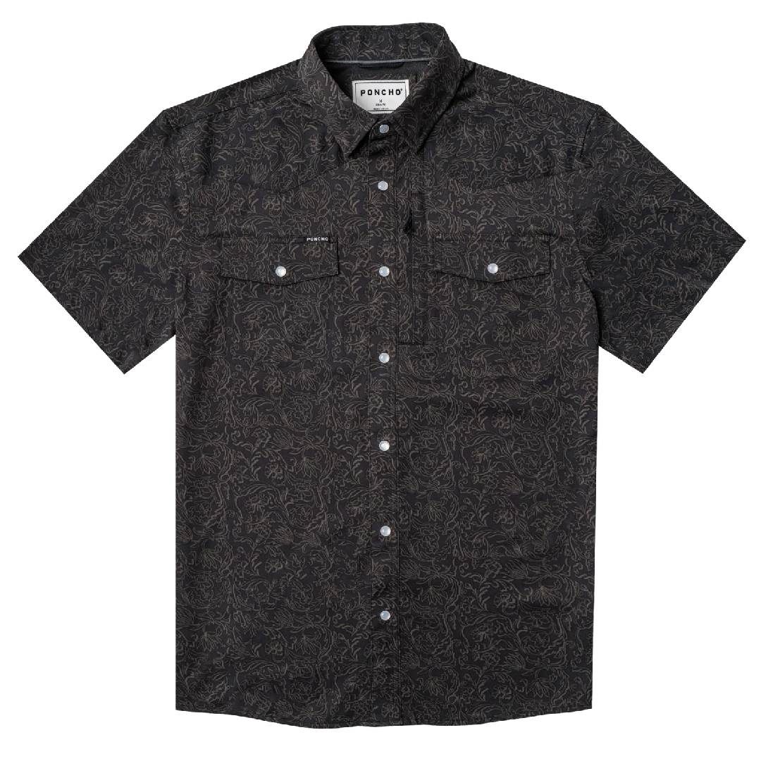 Poncho Outdoors Poncho The John Coffee Western Shirt - Slim Fit