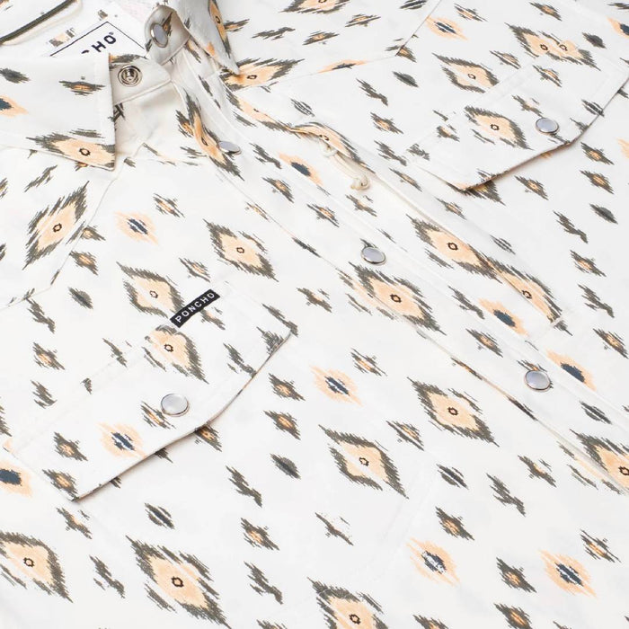 Poncho The Diamond Back Western Shirt - Slim Fit MEN - Clothing - Shirts - Short Sleeve Poncho Outdoors