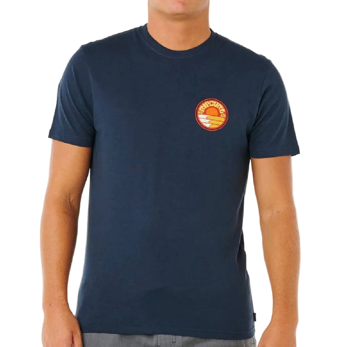 Rip Curl Men's Pacific Rinse Stacked Tee MEN - Clothing - T-Shirts & Tanks Rip Curl