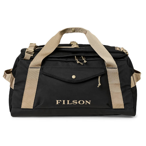 Filson All Weather 50L Duffle Bag - Black/Covert ACCESSORIES - Luggage & Travel - Duffle Bags Filson