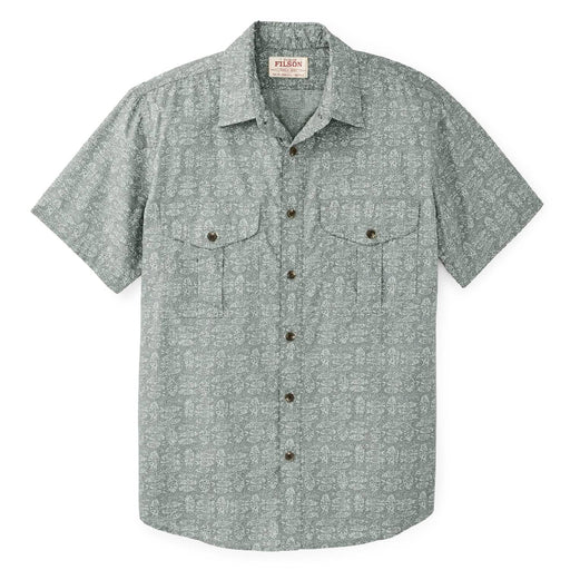 Filson Washed Feather Cloth Shirt MEN - Clothing - Shirts - Short Sleeve Filson