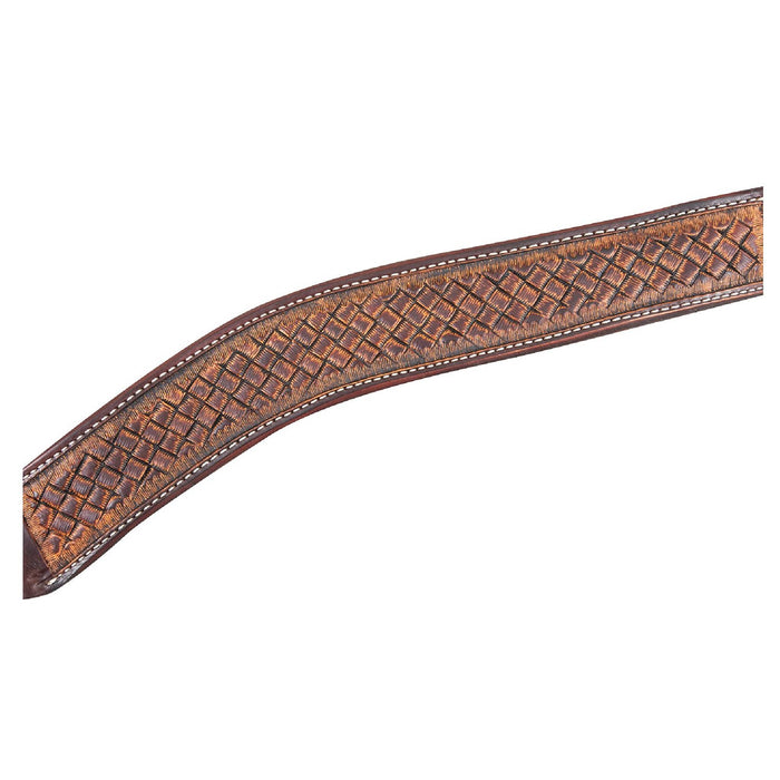 Martin Saddlery 2" Weave Stamped Breast Collar