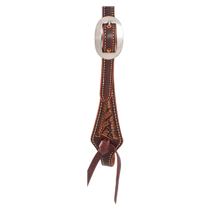 Martin Saddlery Weave Stamped One Ear Headstall