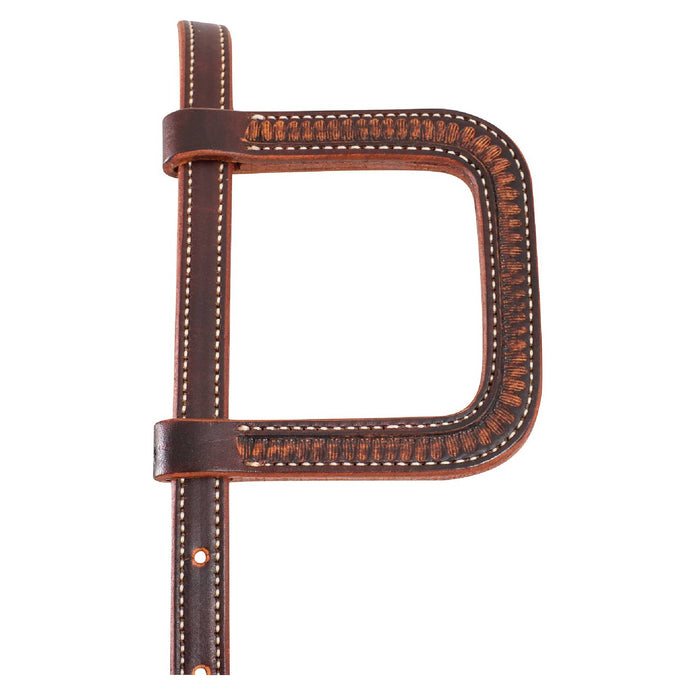 Martin Saddlery Weave Stamped One Ear Headstall