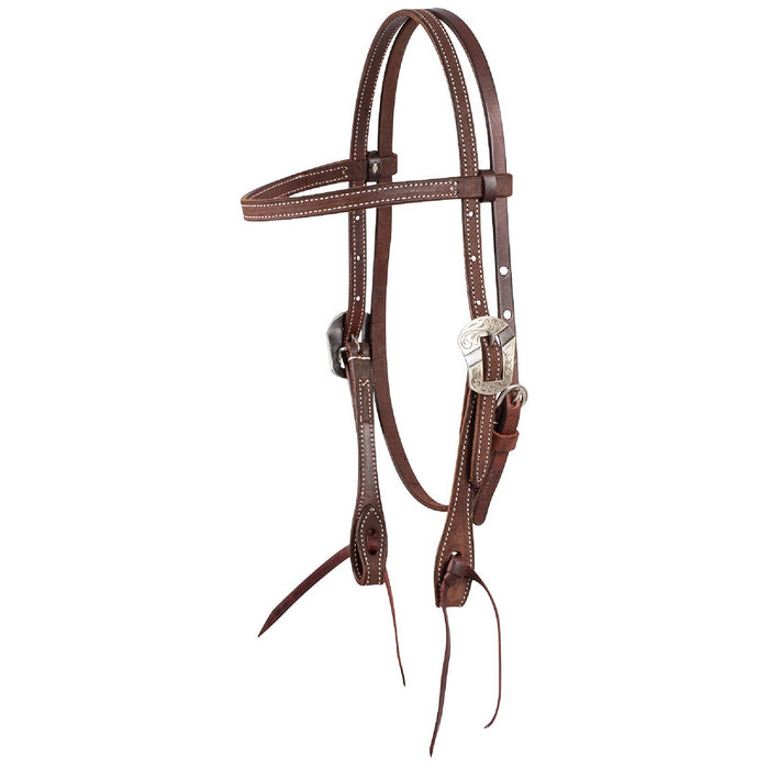 Martin Saddlery Salinas Headstall Tack - Headstalls Martin Saddlery Browband Chocolate