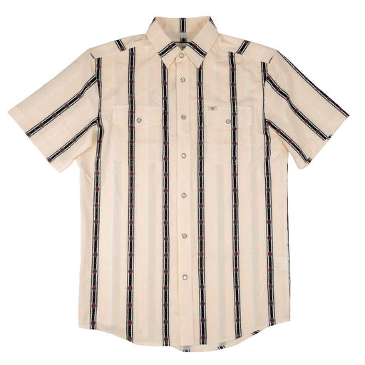 Ferrell Brand Outlaw Cream Pearl Snap Shirt MEN - Clothing - Shirts - Short Sleeve Ferrell Brand
