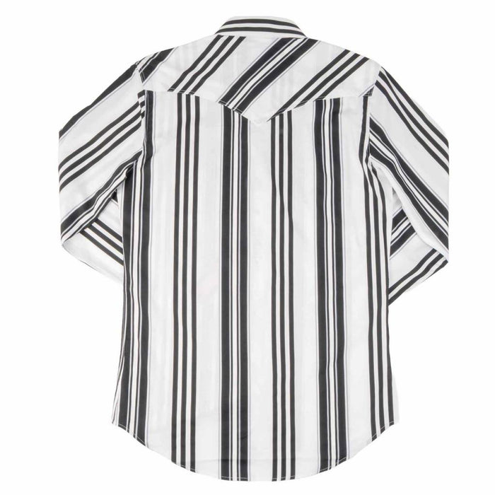 Rock & Roll Denim Men's Vintage Stripe Black Pearl Snap Shirt Vintage Stripe MEN - Clothing - Shirts - Long Sleeve Panhandle