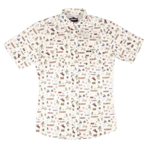 Hooey Men's Maverick White Button Down Shirt MEN - Clothing - Shirts - Short Sleeve Hooey