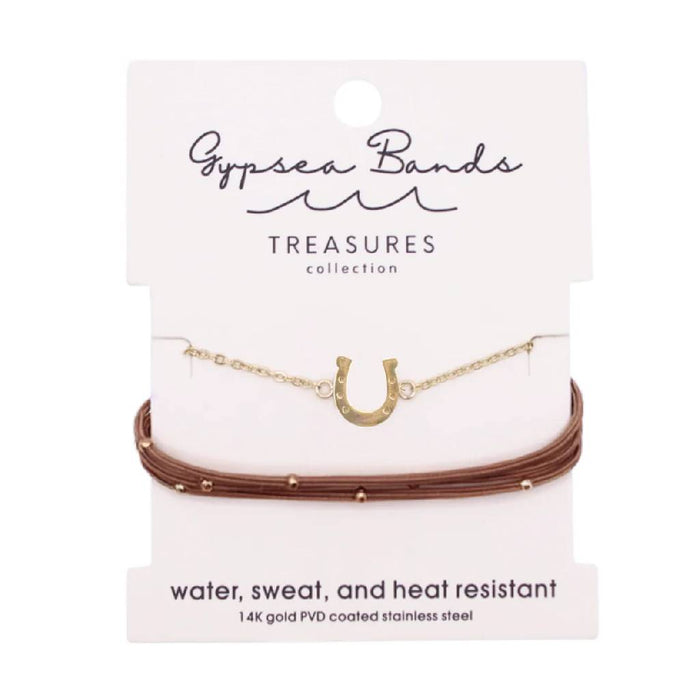 Treasures Horseshoe Charm Bracelet Set WOMEN - Accessories - Hair Accessories Gypsea Bands