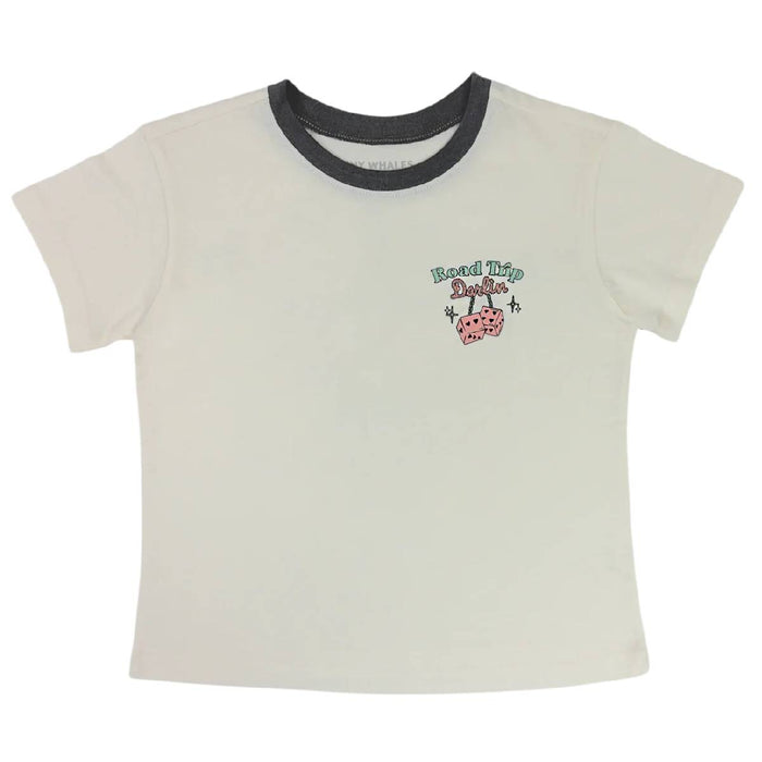 Tiny Whales Girl's Road Trip Darlin Boxy Tee KIDS - Girls - Clothing - T-Shirts Tiny Whales