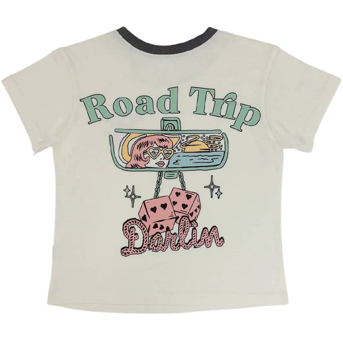 Tiny Whales Girl's Road Trip Darlin Boxy Tee KIDS - Girls - Clothing - T-Shirts Tiny Whales