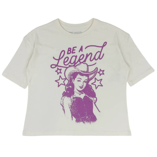 Tiny Whales Girl's Be A Legend Super Tee KIDS - Girls - Clothing - T-Shirts Tiny Whales