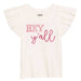 Mud Pie Girl's Hey Y'All Western Glitter Tee KIDS - Girls - Clothing - Tops - Short Sleeve Tops Mud Pie