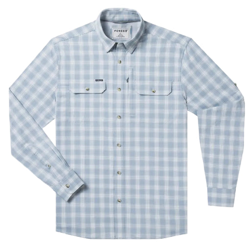 Poncho The Super Chugger Original Shirt - Slim Fit MEN - Clothing - Shirts - Long Sleeve Poncho Outdoors