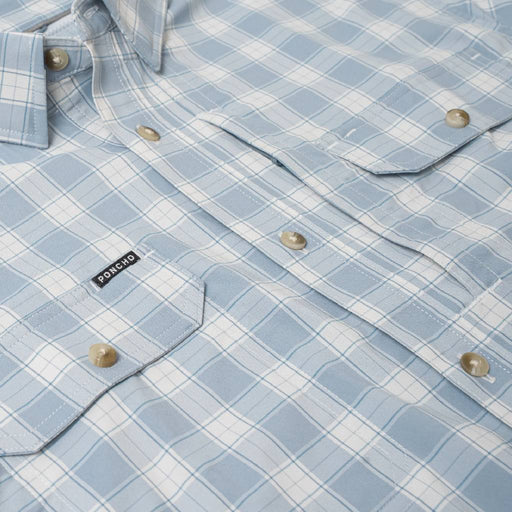 Poncho The Super Chugger Original Shirt - Slim Fit MEN - Clothing - Shirts - Long Sleeve Poncho Outdoors