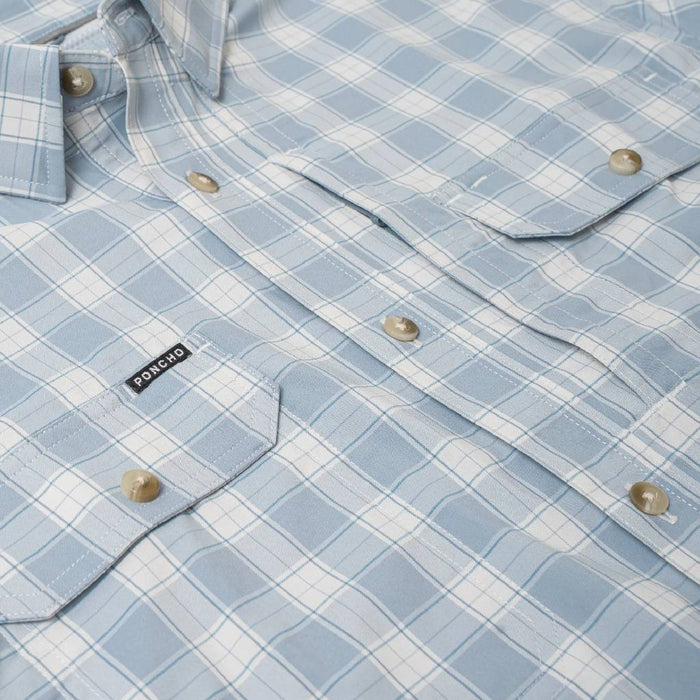 Poncho The Super Chugger Original Shirt - Slim Fit MEN - Clothing - Shirts - Long Sleeve Poncho Outdoors