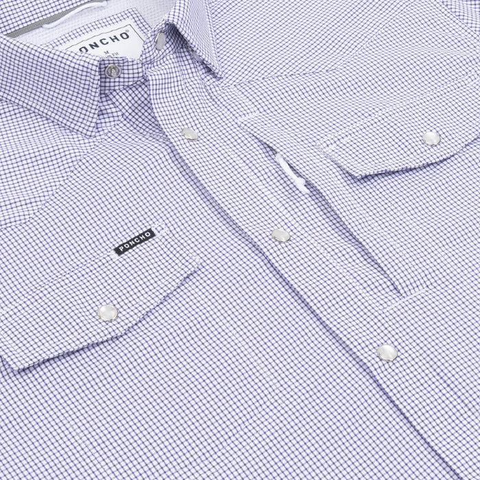 Poncho The Rogers Western Shirt - Slim Fit MEN - Clothing - Shirts - Long Sleeve Poncho Outdoors