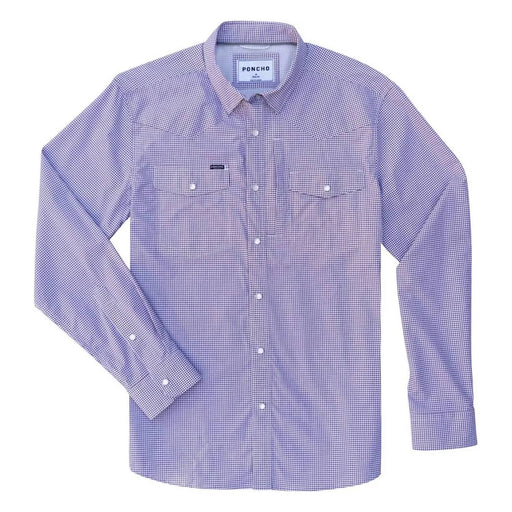 Poncho The Rogers Western Shirt - Slim Fit MEN - Clothing - Shirts - Long Sleeve Poncho Outdoors