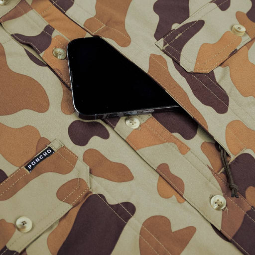 Poncho The Pato Original Shirt - Slim Fit MEN - Clothing - Shirts - Short Sleeve Poncho Outdoors