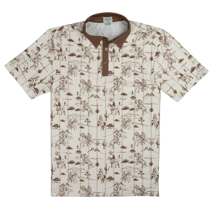 Sendero Provisions Men's High Noon Performance Polo Shirt MEN - Clothing - Shirts - Short Sleeve Sendero Provisions Co