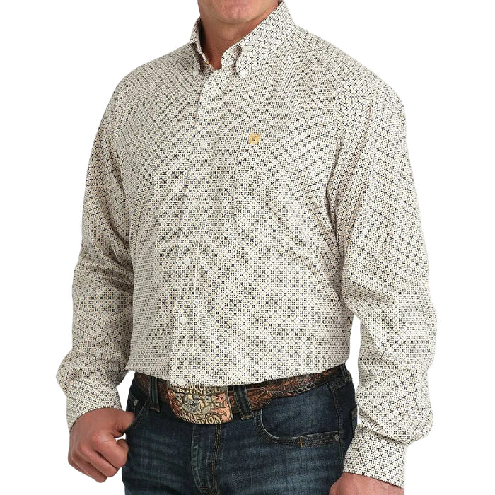 Cinch Men's Geo Print Button Down Shirt MEN - Clothing - Shirts - Long Sleeve Cinch