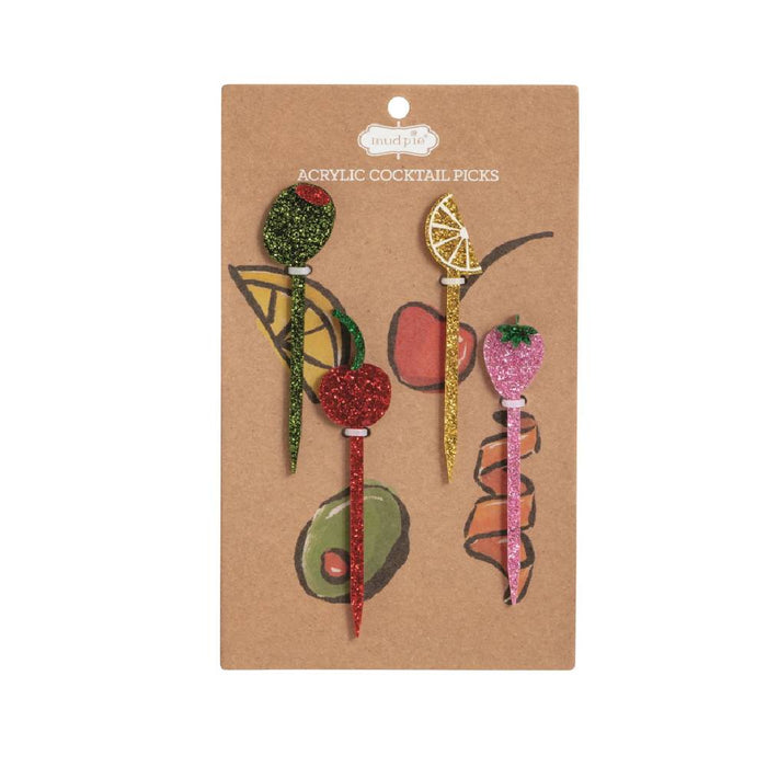 Mud Pie Cocktail Picks HOME & GIFTS - Tabletop + Kitchen - Bar Accessories Mud Pie