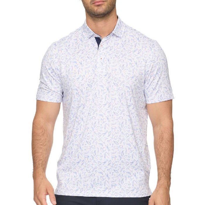 Flag & Anthem Men's Linton Golf Scene Print Performance Polo