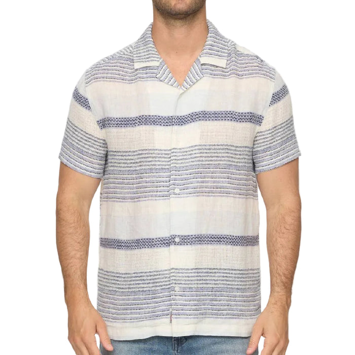 Flag & Anthem Men's Lakesite Textured Stripe Shirt