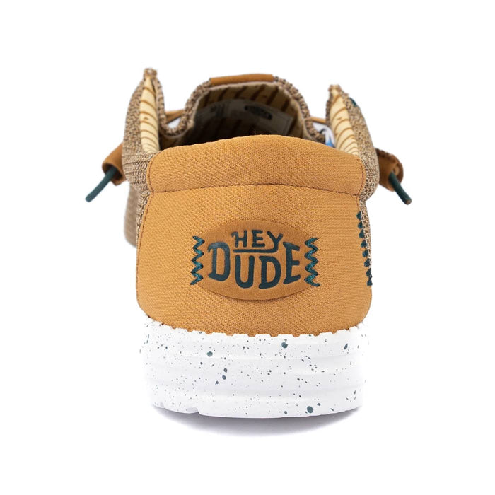 Hey Dude Wally Stretch Sox - Bone Brown/Multi MEN - Footwear - Casual Shoes Hey Dude